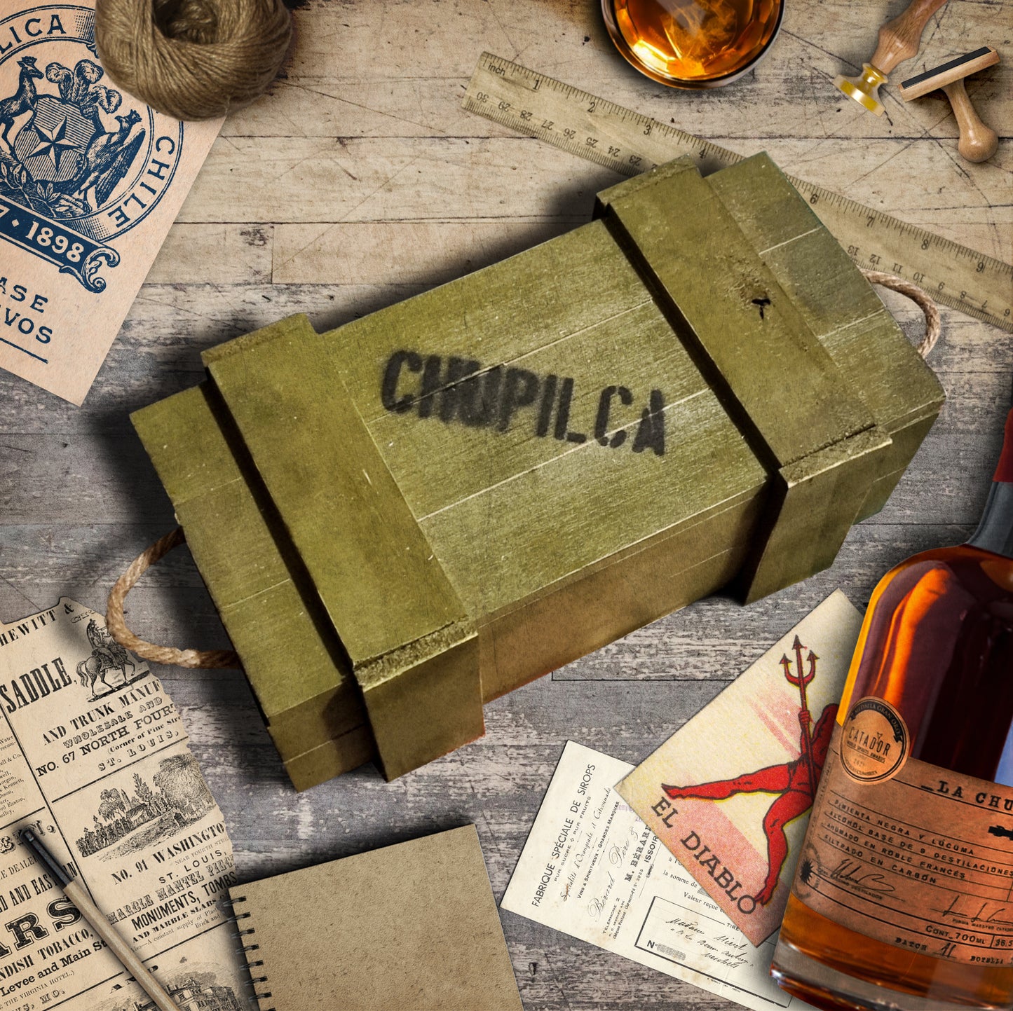 Caja de municiones Chupilca - La Chupilca