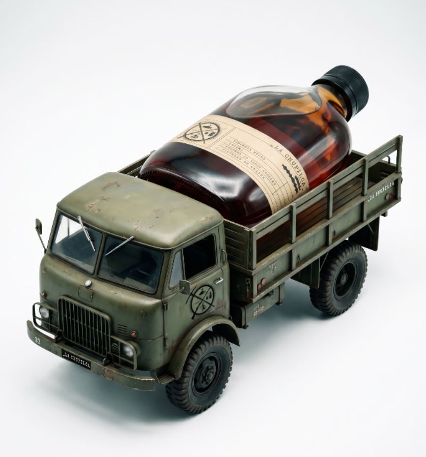 Botella Petaca La Chupilca – Formato 200cc