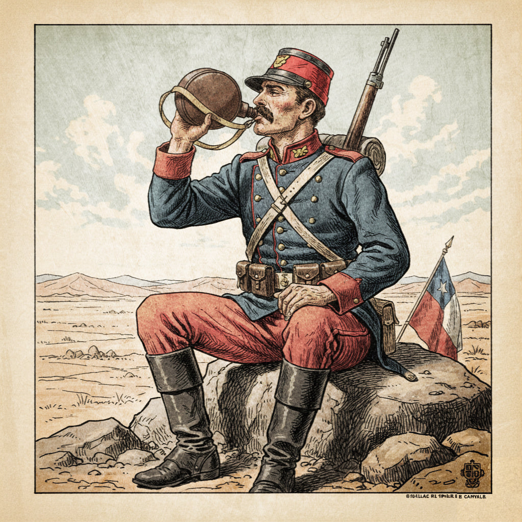soldado chileno guerra del pacifico